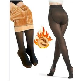 Фотография Колготы тёплые женские NN6 black р.42-48 "Nadia-Natali" недорого оптом от прямого поставщика