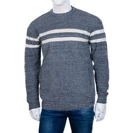 Светр чоловічий SS24 grey р.2XL-4XL "STREET" недорого оптом від прямого постачальника
