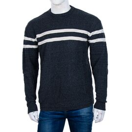 Фотография Свитер мужской SS28 grey р.2XL-4XL "STREET" недорого оптом от прямого поставщика