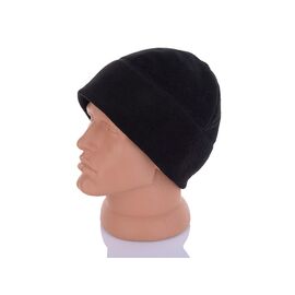 Шапка чоловіча зимова Шапка чорний фліс р.56-59 "Viola" недорого оптом від прямого постачальника