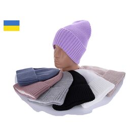Шапка зимова жіноча Шапка 01 жіноча фліс mix р.54-58 "Viola" недорого оптом від прямого постачальника