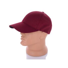 Кепка чоловіча P26 бордовий р.56-60 "Viola" недорого оптом від прямого постачальника