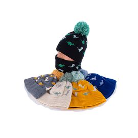 Фотография Комплект детский тёплый на мальчика Набір 01 фліс mix р.48-52 "Viola" недорого оптом от прямого поставщика