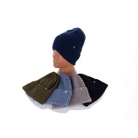 Шапка дитяча зимова унісекс D01 відворот mix р.52-56 "Viola" недорого оптом від прямого постачальника