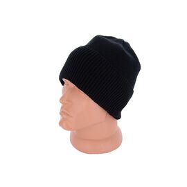 Фотография Шапка мужская зимняя M1 black р.56-60 "Viola" недорого оптом от прямого поставщика