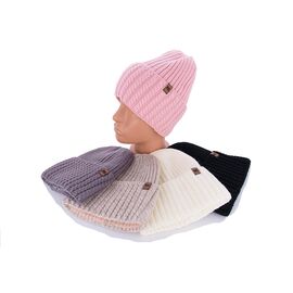 Фотография Шапка зимняя женская MW01 mix р.54-58 "Viola" недорого оптом от прямого поставщика