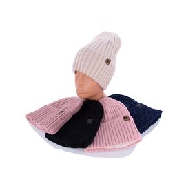 Фотография Шапка зимняя женская MW03 mix р.54-58 "Viola" недорого оптом от прямого поставщика