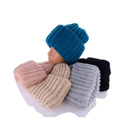 Фотография Шапка зимняя женская HN01 mix р.54-58 "Viola" недорого оптом от прямого поставщика