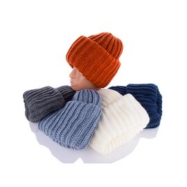 Фотография Шапка зимняя женская HN02 mix р.54-58 "Viola" недорого оптом от прямого поставщика