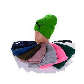 Шапка зимова жіноча AS8-1 топор.вишивка mix р.54-58 "Viola" недорого оптом від прямого постачальника