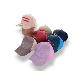 Фотография Кепка женская летняя V15 mix р.54-58 "Viola" недорого оптом от прямого поставщика