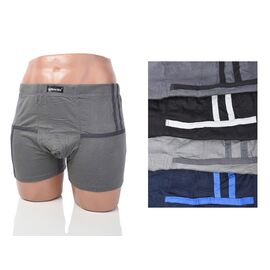 Фотография Трусы мужские 986 mix р.5XL-7XL "Textile" недорого оптом от прямого поставщика