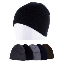 Шапка чоловіча зимова 06 шапка однотонная флис микс р.56-59 "Viola" недорого оптом від прямого постачальника