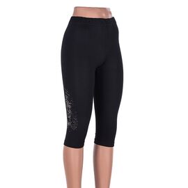 Фотография Бриджи женские B79 black р.58-62 "Viola" недорого оптом от прямого поставщика