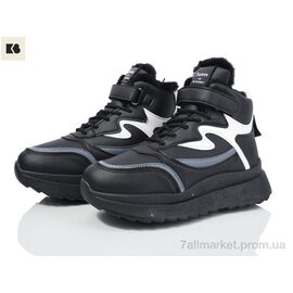 Черевики дитячі зручні Зима 3877-R3470-1 (8 пар р.33-38) "BIG" недорого оптом від прямого постачальника