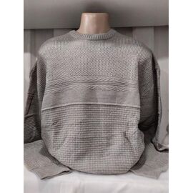 Фотография Свитер мужской 1478 beige р.2XL-4XL "RING" недорого оптом от прямого поставщика