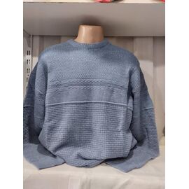 Фотография Свитер мужской 1480 l.blue р.2XL-4XL "RING" недорого оптом от прямого поставщика