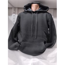 Фотография Худи мужской 1503 black р.S-2XL "RING" недорого оптом от прямого поставщика