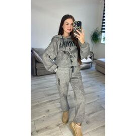 Костюм спортивний жіночий 314 grey р.42-48 "VLADISLAVA" недорого оптом від прямого постачальника