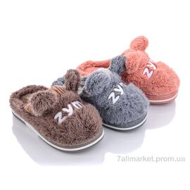 Фотография Тапки детские домашние Весна/осень Yxz 17 mix (12 пар р.26-31) "CAP" недорого оптом от прямого поставщика