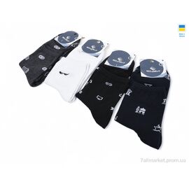Шкарпетки для чоловіків Весна/осінь L139 mix (09464) (12 шт. р.сітка41-45) "Obuvok" недорого оптом від прямого постачальника