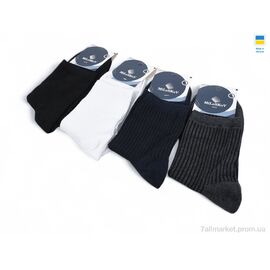 Шкарпетки для чоловіків Весна/осінь L801 mix (09460) (12 шт. р.сітка41-45) "Obuvok" недорого оптом від прямого постачальника