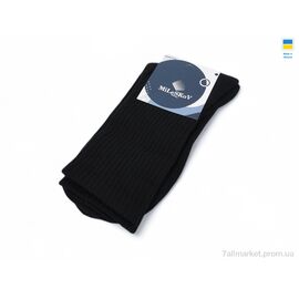 Шкарпетки для чоловіків Весна/осінь XL101ч black (09453) (12 шт. р.сітка41-45) "Obuvok" недорого оптом від прямого постачальника