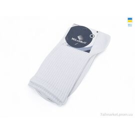 Шкарпетки для чоловіків Весна/осінь XL101b white (09454) (12 шт. р.сітка41-45) "Obuvok" недорого оптом від прямого постачальника