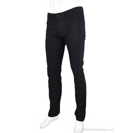 Джинси чоловічі Весна/осінь GS7138 black (8 шт. р.сітка29-36) "Obuvok" недорого оптом від прямого постачальника