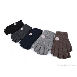 Рукавички для дітей Зима 2404 mix (L) (12 шт. р.сітка6-8) "KUINH" недорого оптом від прямого постачальника