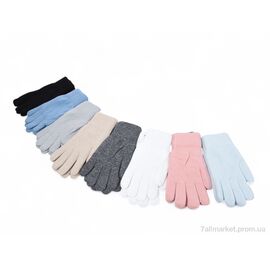 Фотография Перчатки женские Зима 7123 mix (12 шт. р.сетка 6,5-8,5) "KUINH" недорого оптом от прямого поставщика