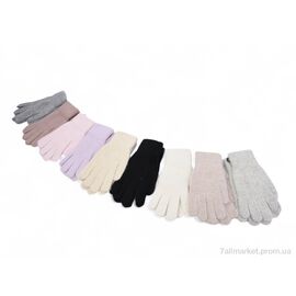 Фотография Перчатки женские Зима 7003 mix (12 шт. р.сетка 6,5-8,5) "KUINH" недорого оптом от прямого поставщика