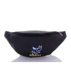 Фотография Бананка женская 0-10 black р.26*15*7 "Silverbag" недорого оптом от прямого поставщика