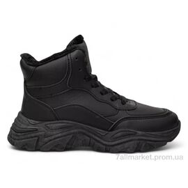 Кросівки жіночі модні Зима 248RDM08 чорний (8 пар р.36-41) "Massmag" недорого оптом від прямого постачальника