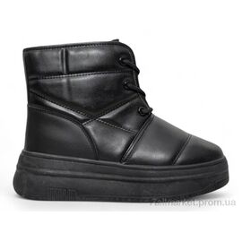 Черевики жіночі стильні Зима 248RAM017 чорний (8 пар р.36-41) "Massmag" недорого оптом від прямого постачальника