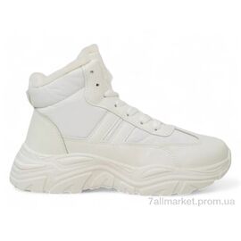 Кросівки жіночі модні Зима 248RD09-1 білий (8 пар р.36-41) "Massmag" недорого оптом від прямого постачальника