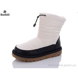 Дутики жіночі утеплені Зима B932-1 (8 пар р.36-41) "Башили" недорого оптом від прямого постачальника