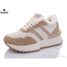 Фотография Кроссовки женские модные зима B972-4 (8 пар р.36-41) "Башили" недорого оптом от прямого поставщика
