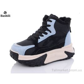 Фотография Кроссовки женские модные зима B967-3 (8 пар р.36-41) "Башили" недорого оптом от прямого поставщика