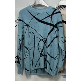 Светр жіночий 597A blue р.46-50 "Blondinka" недорого оптом від прямого постачальника