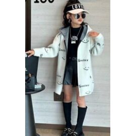 Фотография Кардиган детский на девочку 96004 l.blue р.120-160 "Blondinka" недорого оптом от прямого поставщика