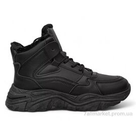 Кросівки жіночі модні Зима 248RDM06 чорний (8 пар р.36-41) "Massmag" недорого оптом від прямого постачальника