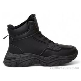 Кросівки жіночі модні Зима 248RDM11 чорний (8 пар р.36-41) "Massmag" недорого оптом від прямого постачальника