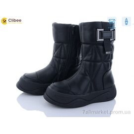 Черевики дитячі зручні Зима A2328-3A (8 пар р.33-38) "Clibee" недорого оптом від прямого постачальника