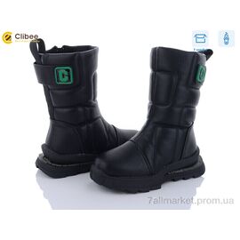 Черевики дитячі зручні Зима A2316-3A (8 пар р.32-37) "Clibee" недорого оптом від прямого постачальника