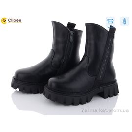 Черевики дитячі зручні Зима A2325-3A (8 пар р.32-37) "Clibee" недорого оптом від прямого постачальника