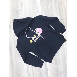 Худи дитячий на дівчинку IB57 navy р.5-8 "iBamBino" недорого оптом від прямого постачальника