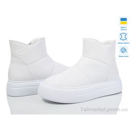 Черевики жіночі стильні Зима Paradize B-5813 білий зима (6 пар р.36-40) "Prime-Opt" недорого оптом від прямого постачальника