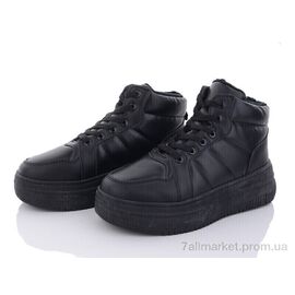 Черевики жіночі стильні Зима AM013-1 (8 пар р.36-41) "Obuvok" недорого оптом від прямого постачальника