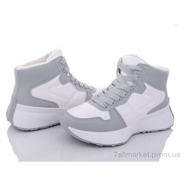 Черевики жіночі стильні Зима XM16-7 (8 пар р.36-41) "Obuvok" недорого оптом від прямого постачальника